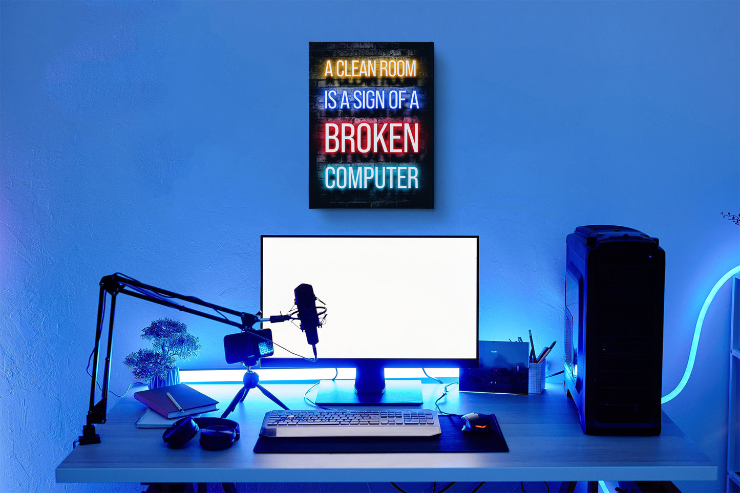 Clean Room = Broken Computer