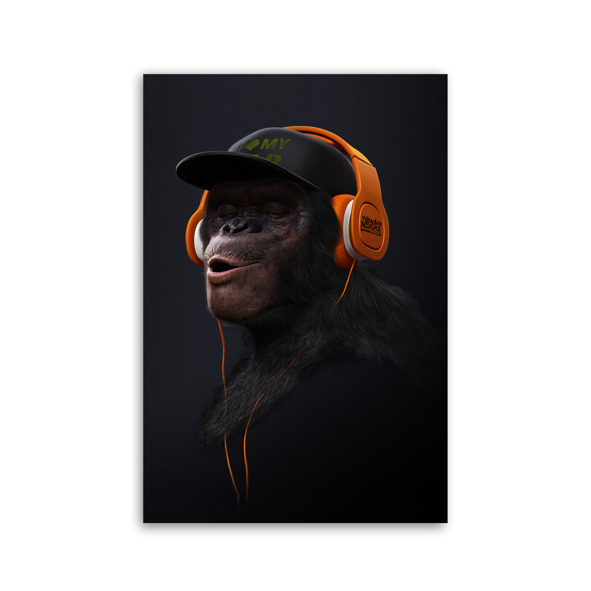 Orange Music Monkey