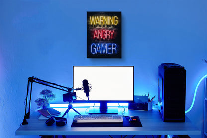 Warning Angry Gamer